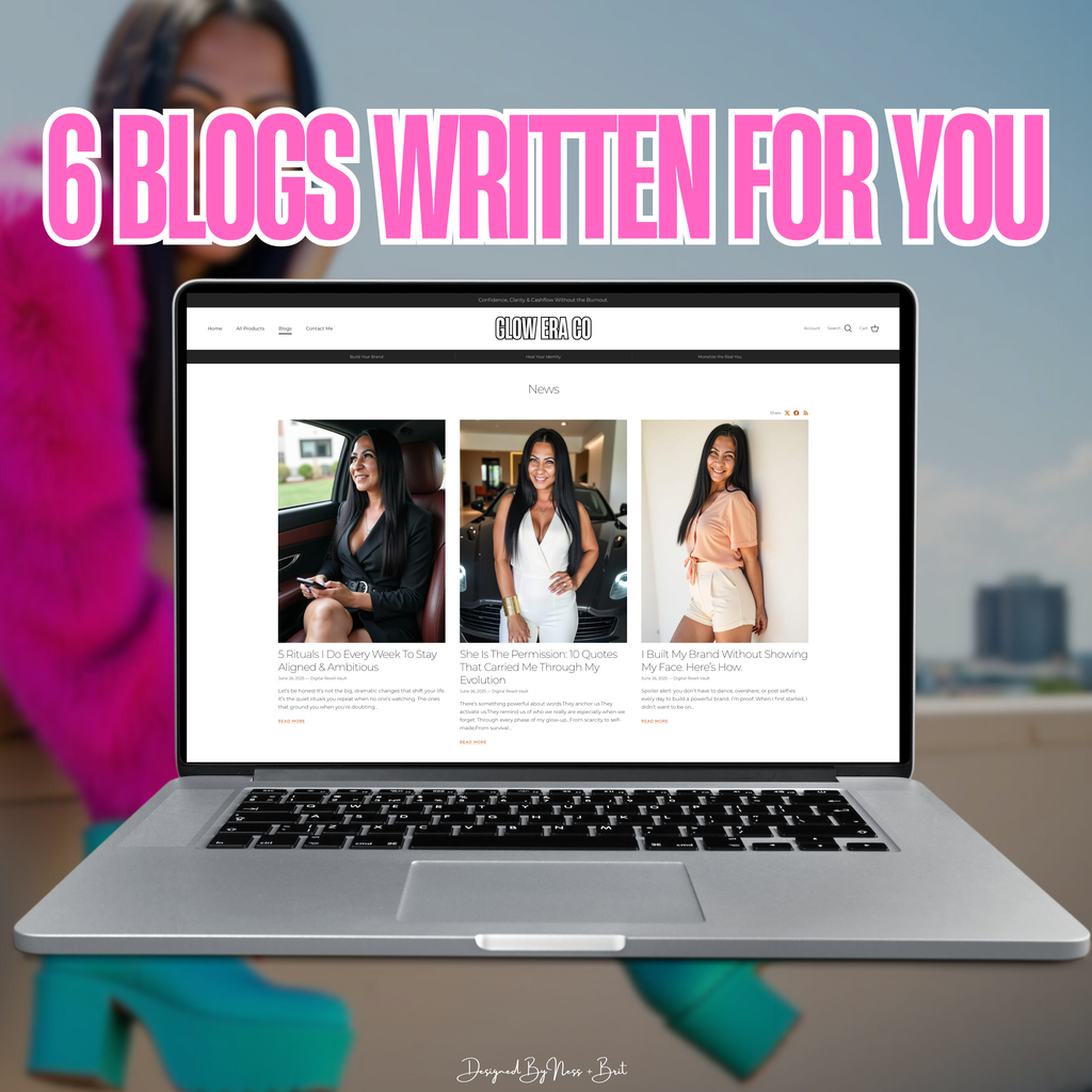 Your Brand. Built to Sell. In Days.