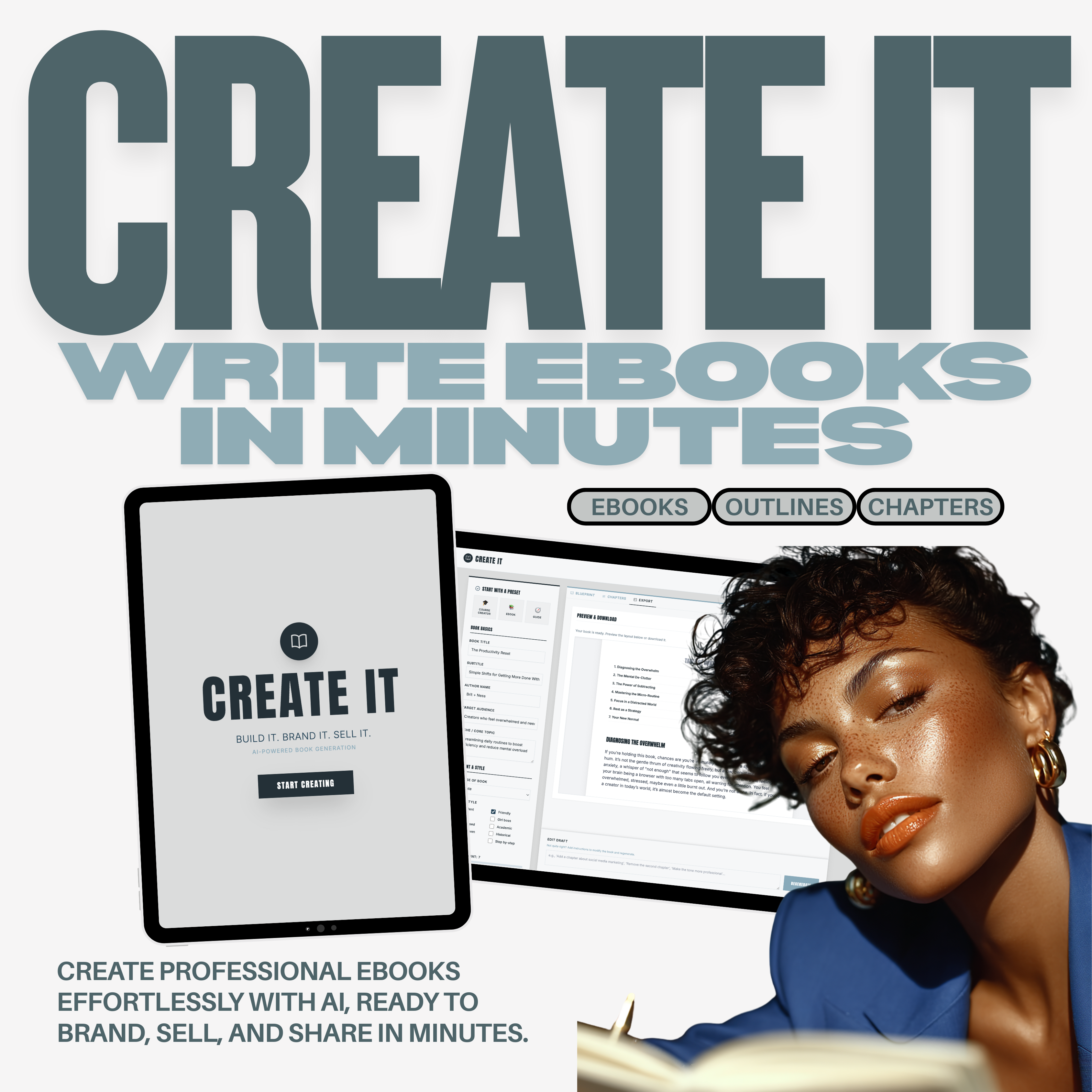Create It | eBook System for Digital Products