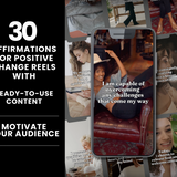 Affirmations For Positive Change Reels With MRR