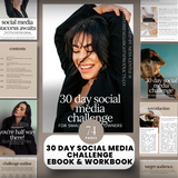 30 Day Social Media Challenge Guide & Workbook