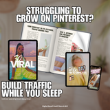 Pinterest Traffic Starter Kit | Viral Templates + Headlines (Pin in 10 Minutes)