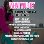 Your Brand. Built to Sell. In Days.