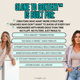 Clone To Content™ The Ultimate Faceless Content System