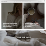 Digital Creators Cove Premium Theme Shopify Website