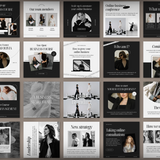 200 Business Social Media Design Instagram Bundle