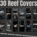 Luxury Mens Edition Vol 1. Instagram Reels, Hooks, Captions & Reel Covers