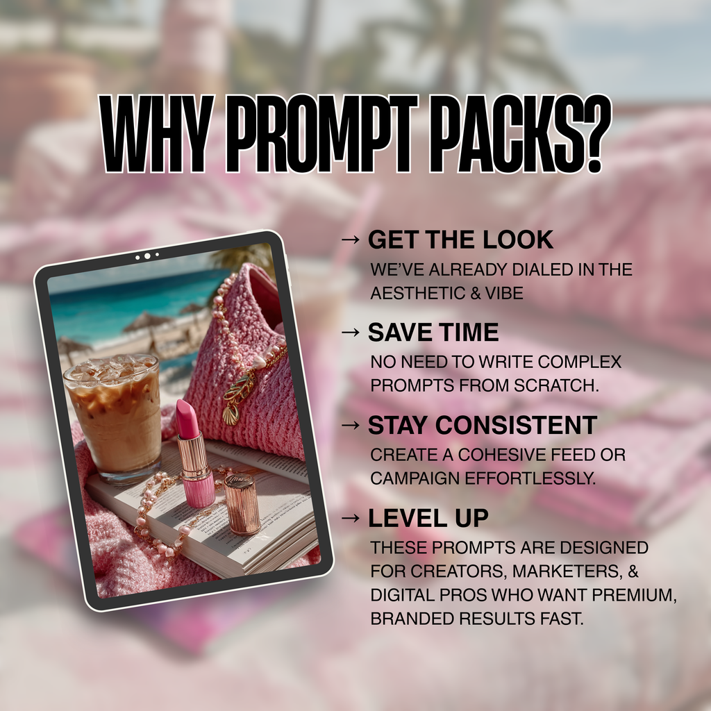 50+ Hot Tropics MidJourney Prompt Pack