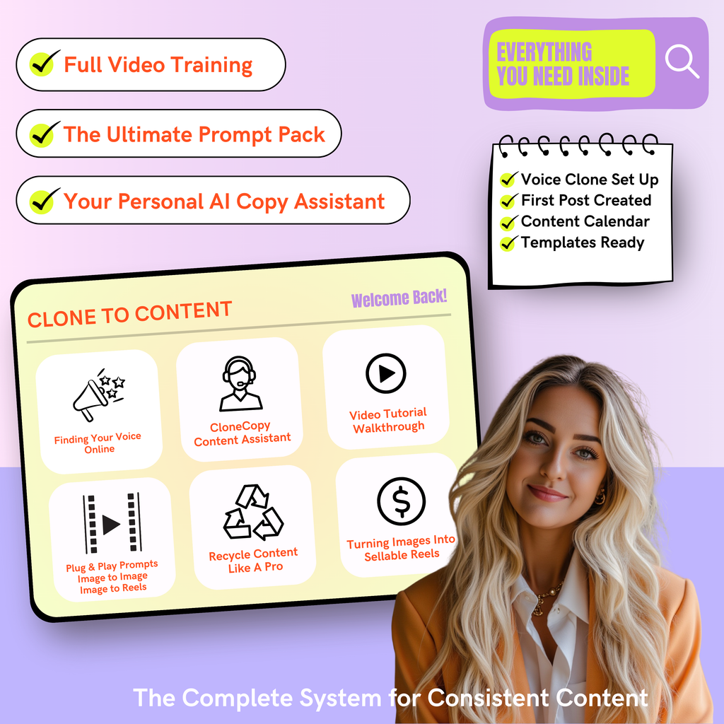 Clone to Content | Ai Twin