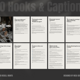Vol 3. Instagram Reels, Hooks, Captions & Reel Covers