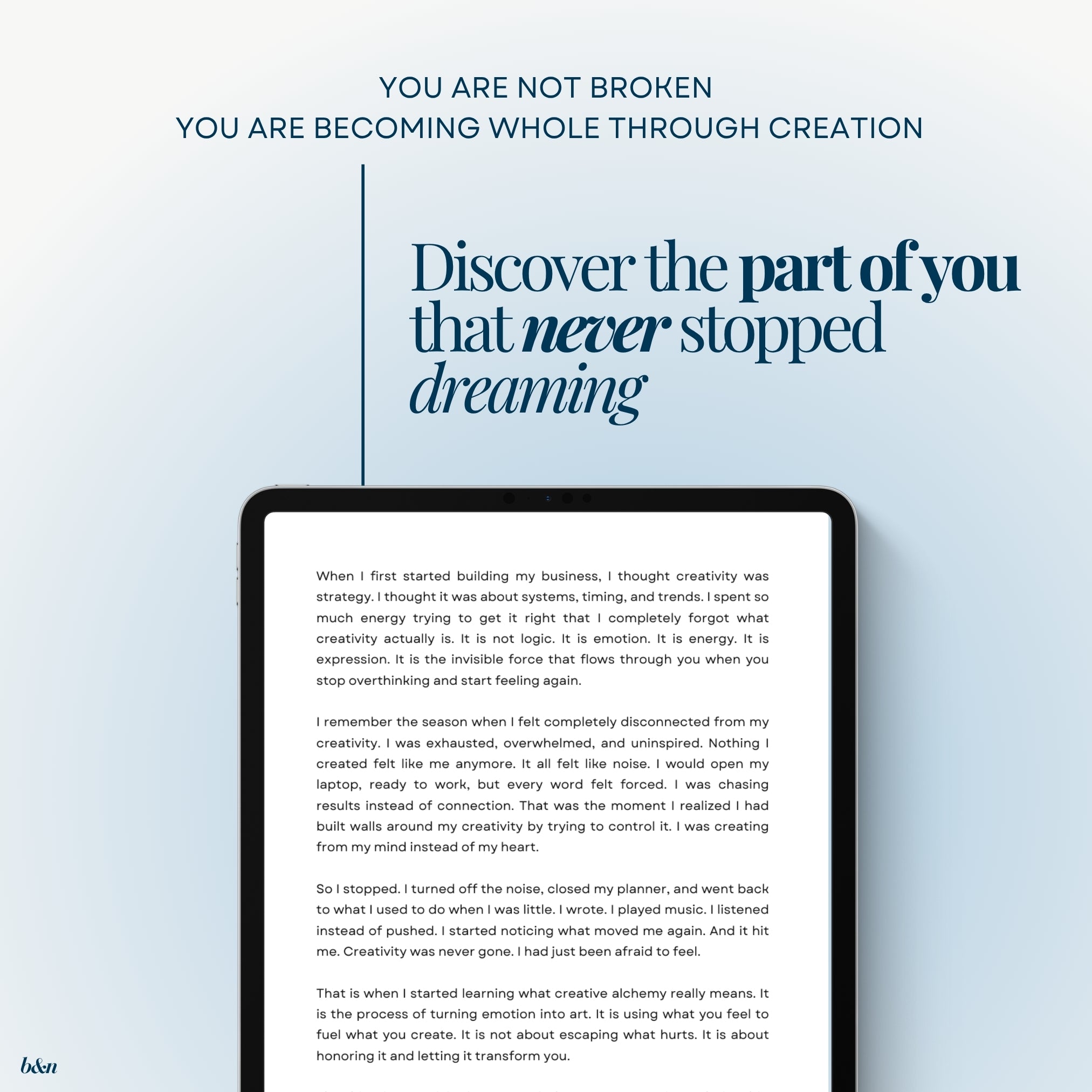 Creative Alchemy | Turning Emotion into Art and Impact