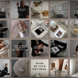 Aesthetic Social Media Posts & Stories