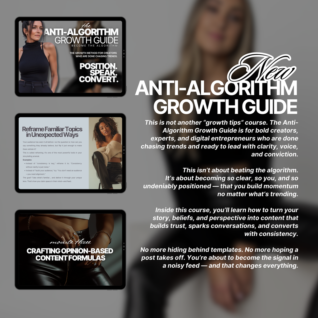 The Anti-Algorithm Growth Guide | Build Authority Without Chasing Trends