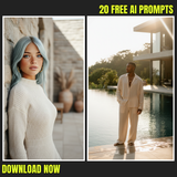 20 Free Photorealistic AI Prompts