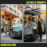 20 Free Photorealistic AI Prompts