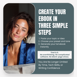 Create It™ App |  Write & Launch eBooks in Minutes + White Label