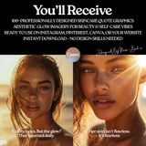 Skincare Beauty Instagram Quote Bundle