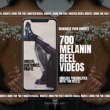 700 Melanin Lifestyle Stock Video Reels Bundle
