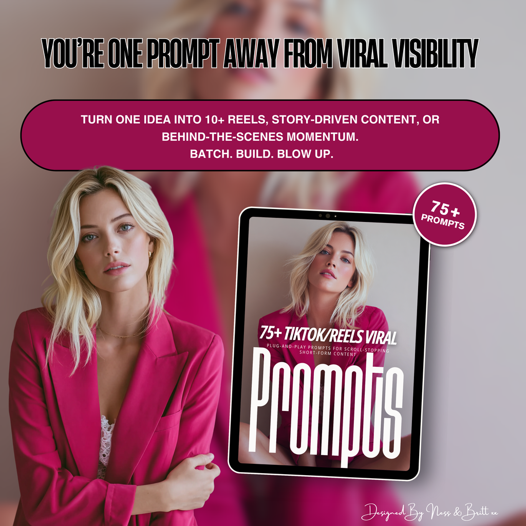 75+ TikTok & Reels Viral Prompts