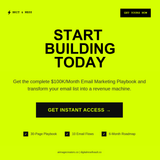 $100K/Month Email Marketing Playbook