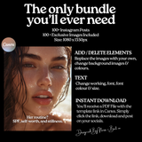 Skincare Beauty Instagram Quote Bundle