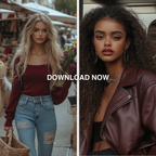 Burgundy Ambition | CEO Aesthetic AI Image Pack