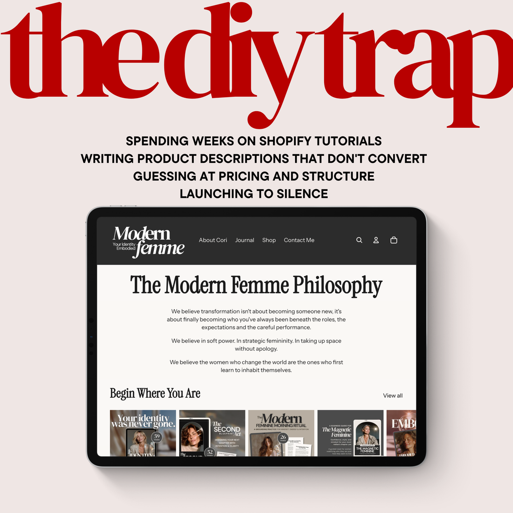 We Build Your Brand | Modern Femme Case Study