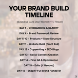 A fully custom Shopify store, products, social media content and SEO.. done for you.