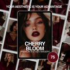 Cherry Bloom | Dark Red Luxe Aesthetic Image Pack