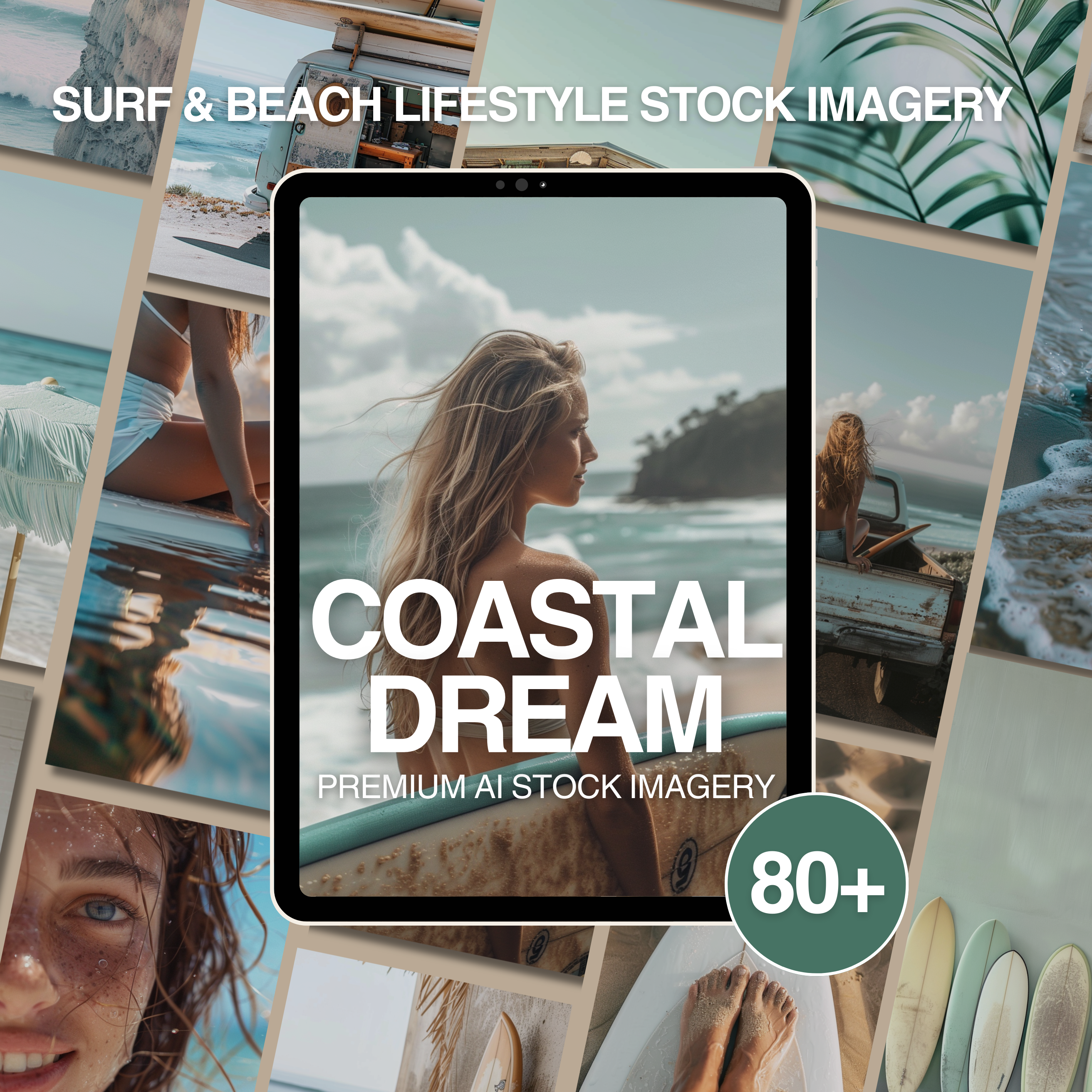 Coastal Dream | Surf & Beach Lifestyle AI Image Pack