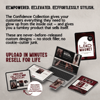 The Confidence Brand Collection | Plug & Play Funnel + Product Kit