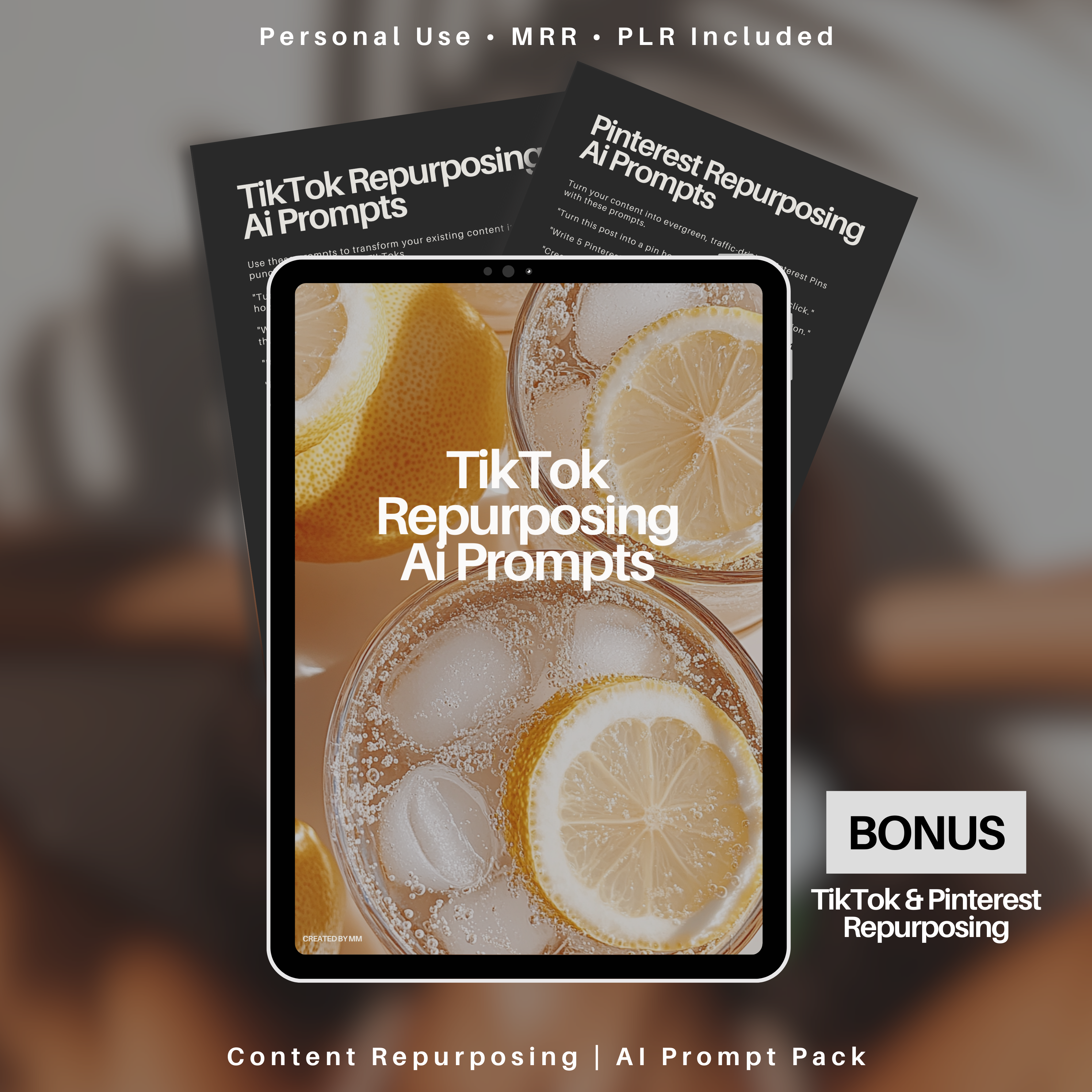 50+ Content Repurposing Prompts | USP + Visibility Strategy