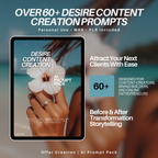60+ Desire Content Prompts | Storytelling + Sales Kit