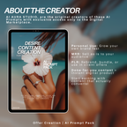 60+ Desire Content Prompts | Storytelling + Sales Kit