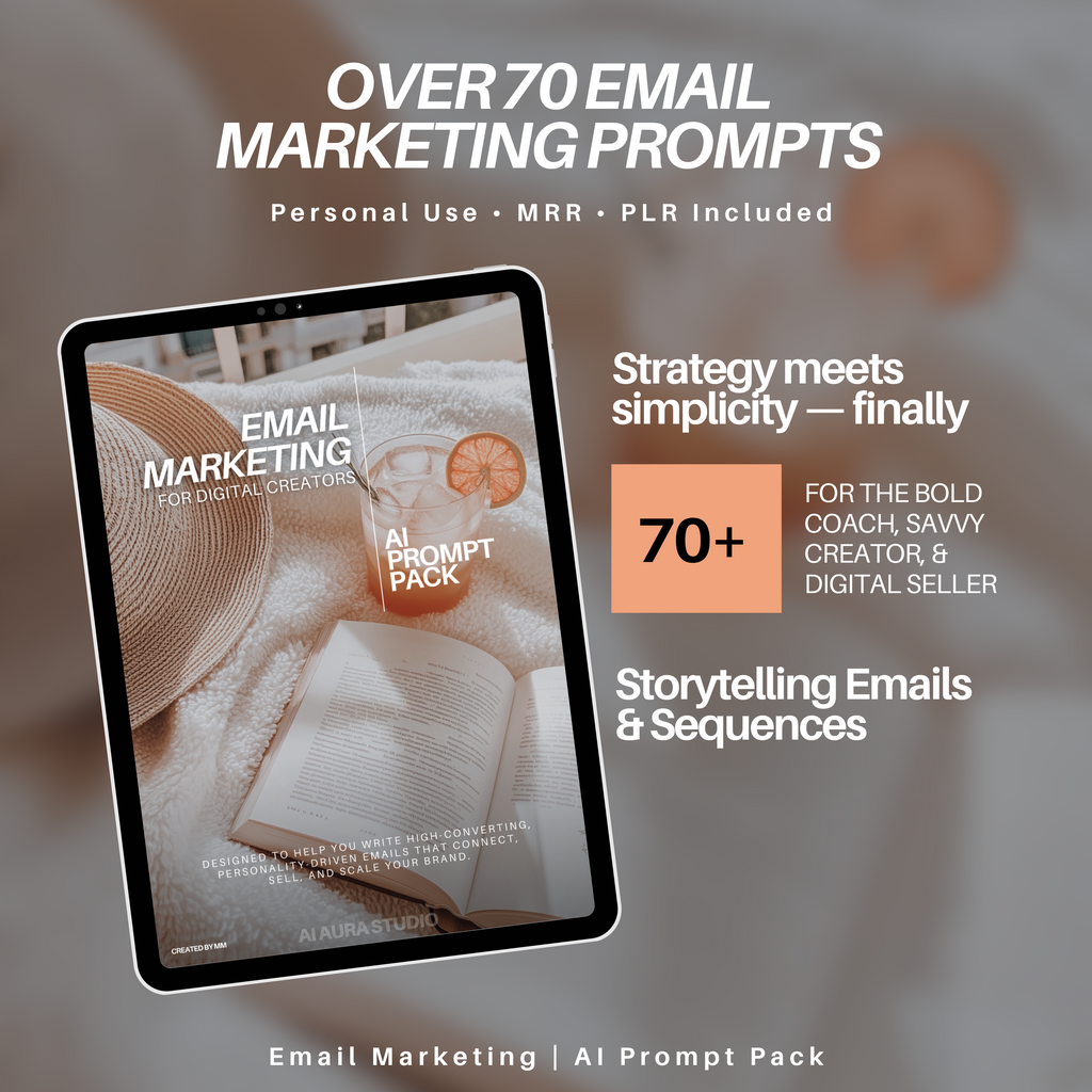70+ Email Marketing Prompts | Storytelling Sequences & Funnels