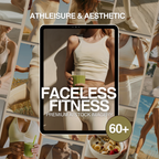 Faceless Fitness | Athleisure & Wellness Stock Image Pack
