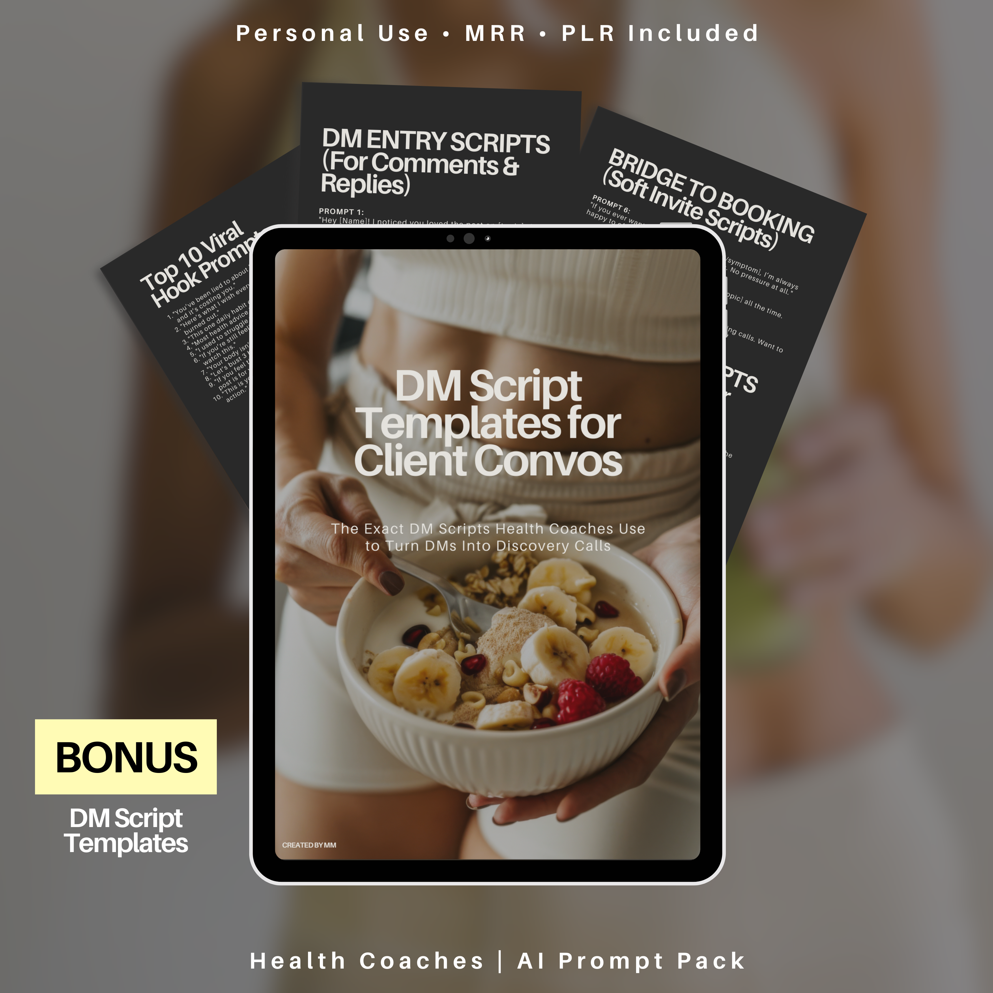 90+ Health Coach AI Prompts | Story-Based Content System