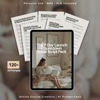 120+ Online Course Creator Prompts | Sales Page + Content Prompts