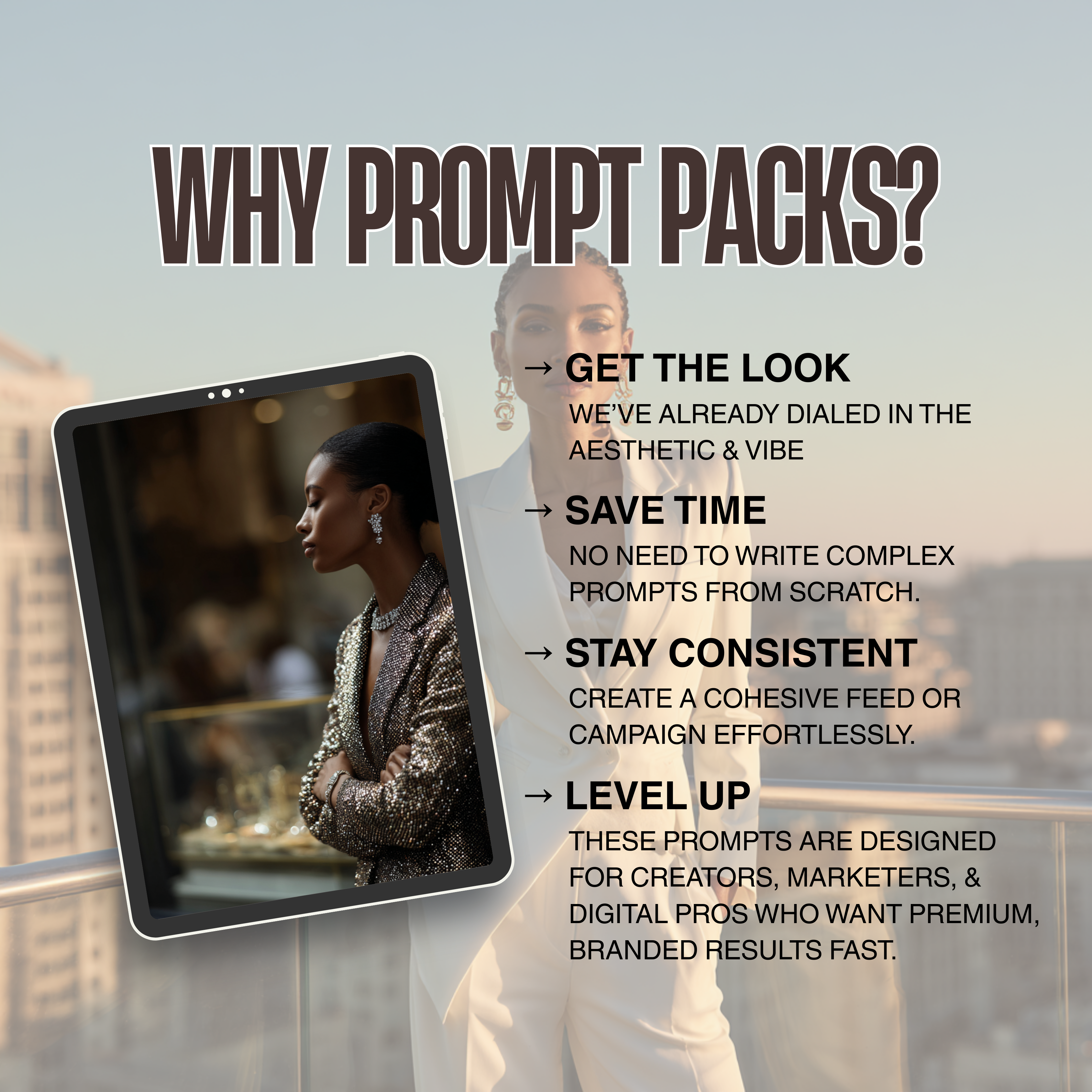 Boardroom to Boulevard Prompt Pack