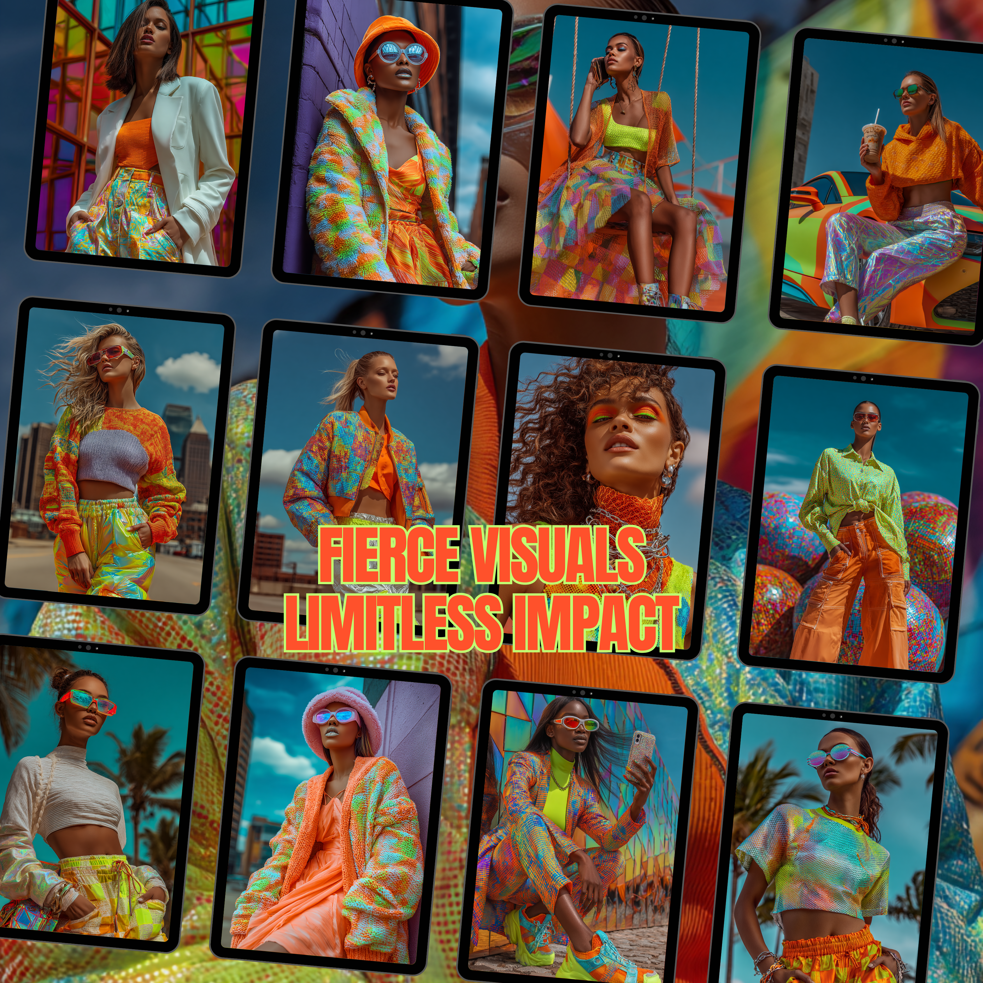 Neon Mirage Ai Image Pack