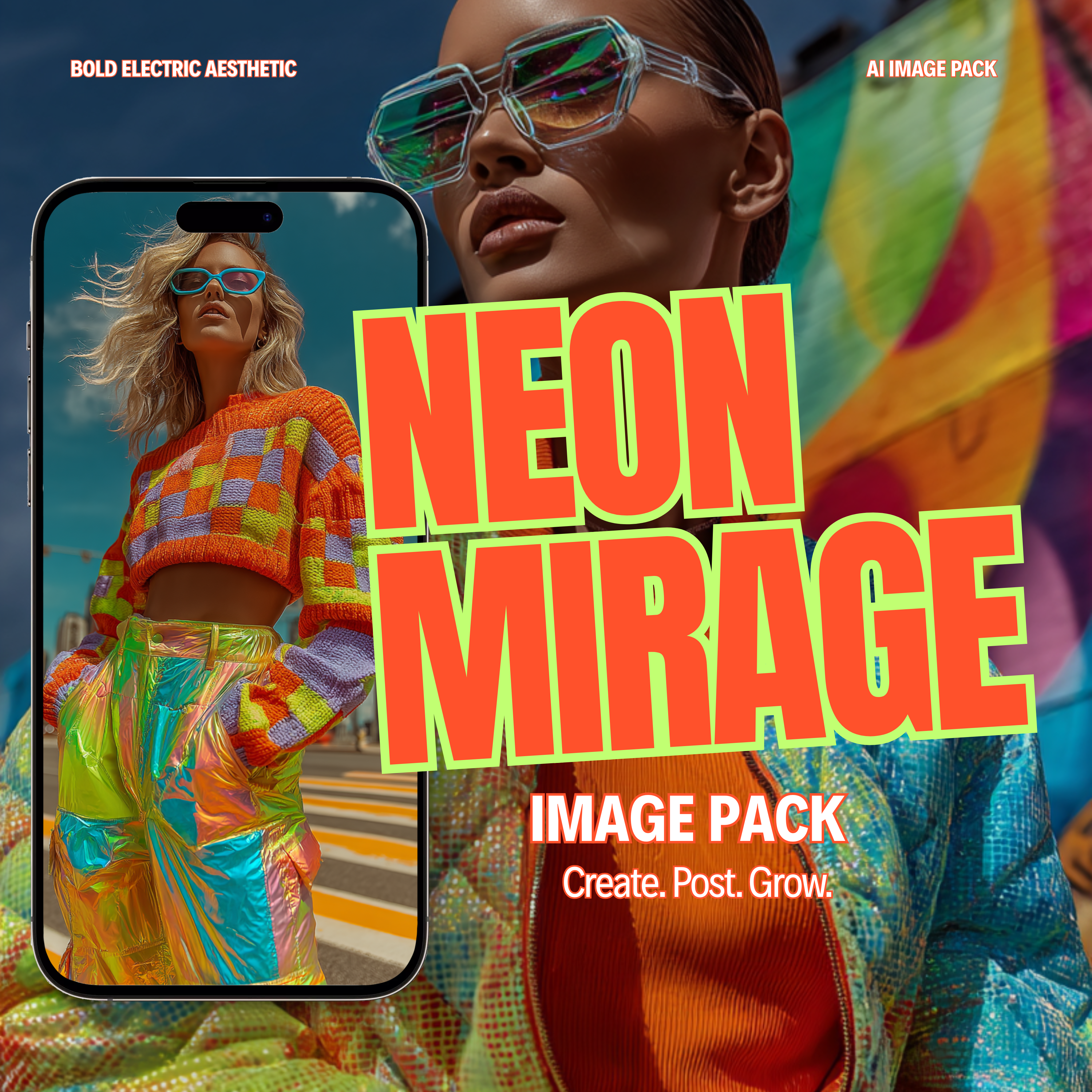 Neon Mirage Ai Image Pack