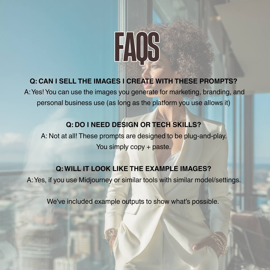 Boardroom to Boulevard Prompt Pack