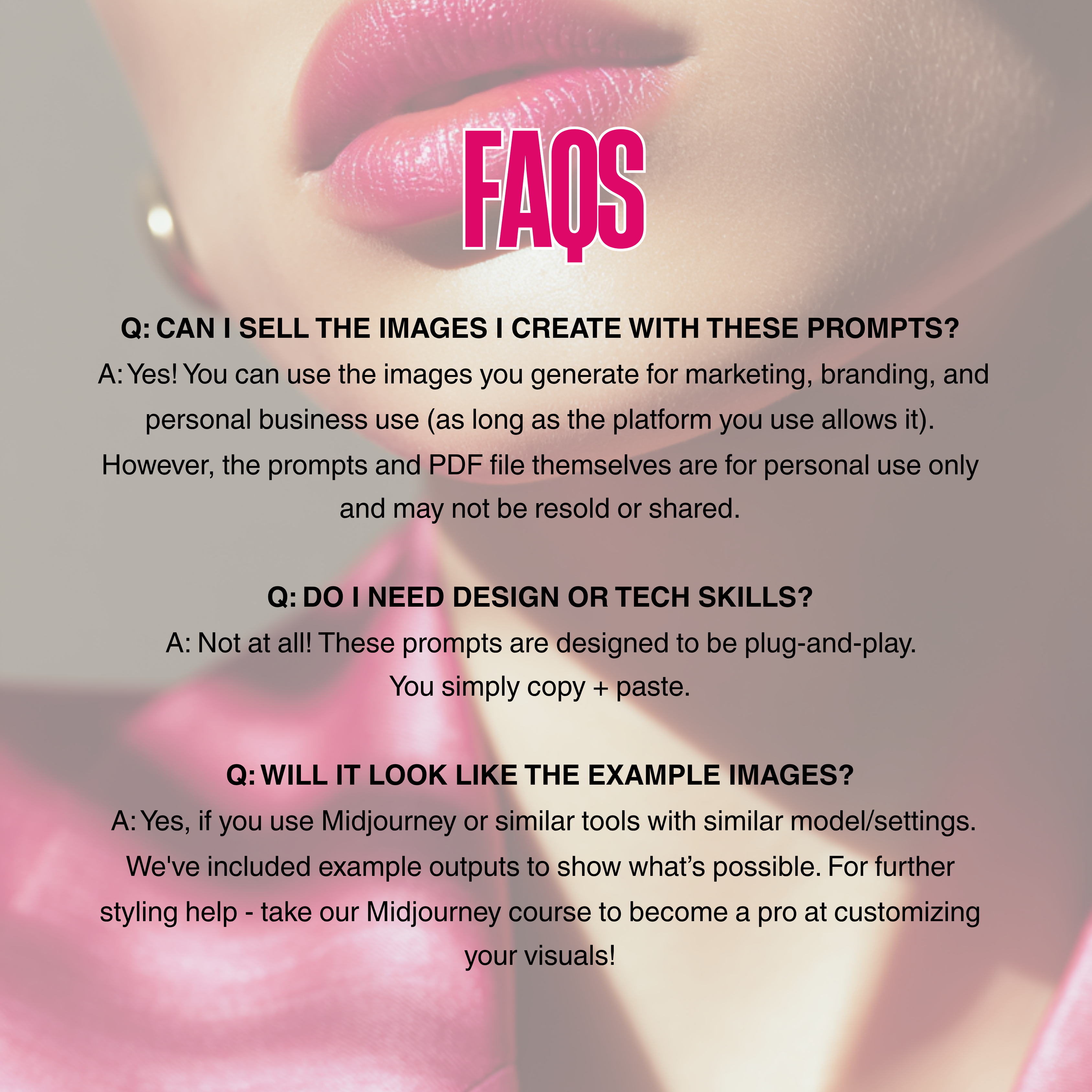 Glossed In Power | MidJourney Prompt Pack