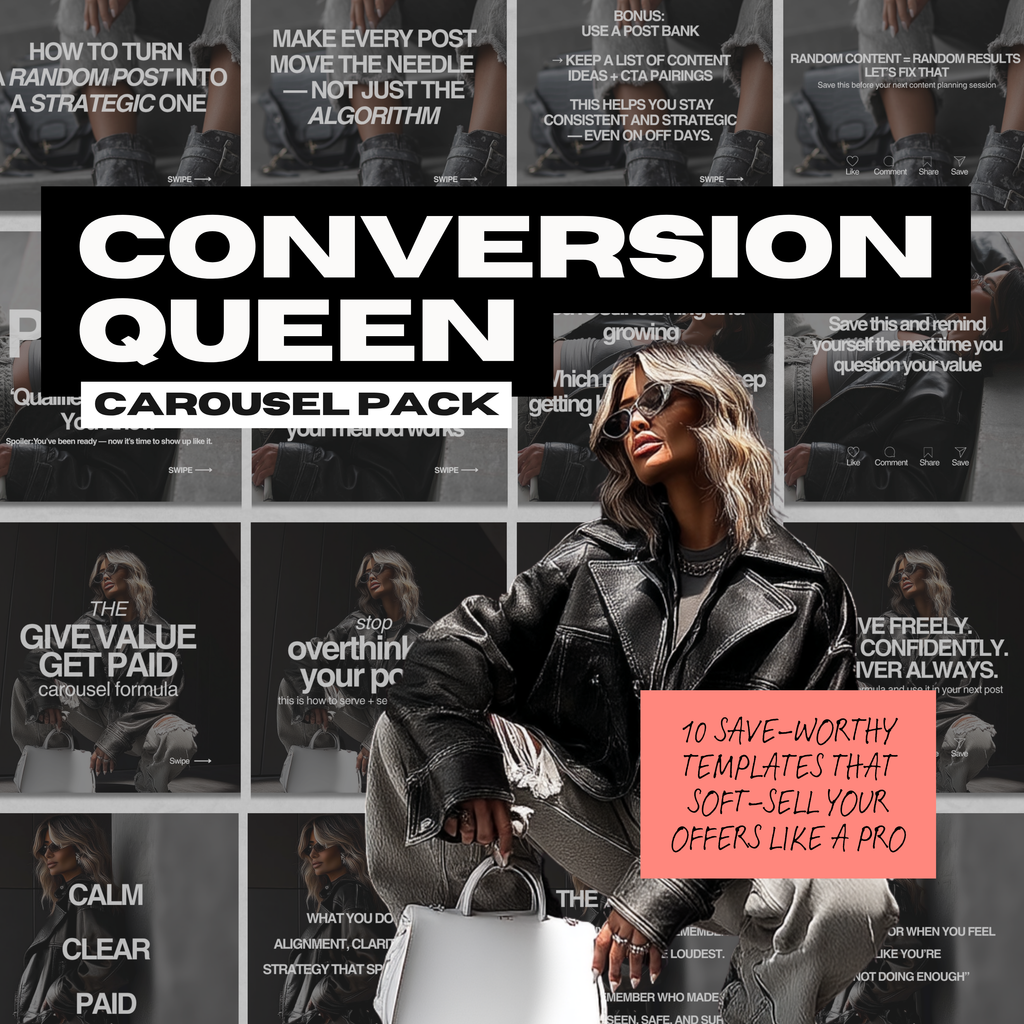 The Conversion Queen Carousel Pack™