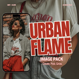 Urban Flame Ai Image Pack