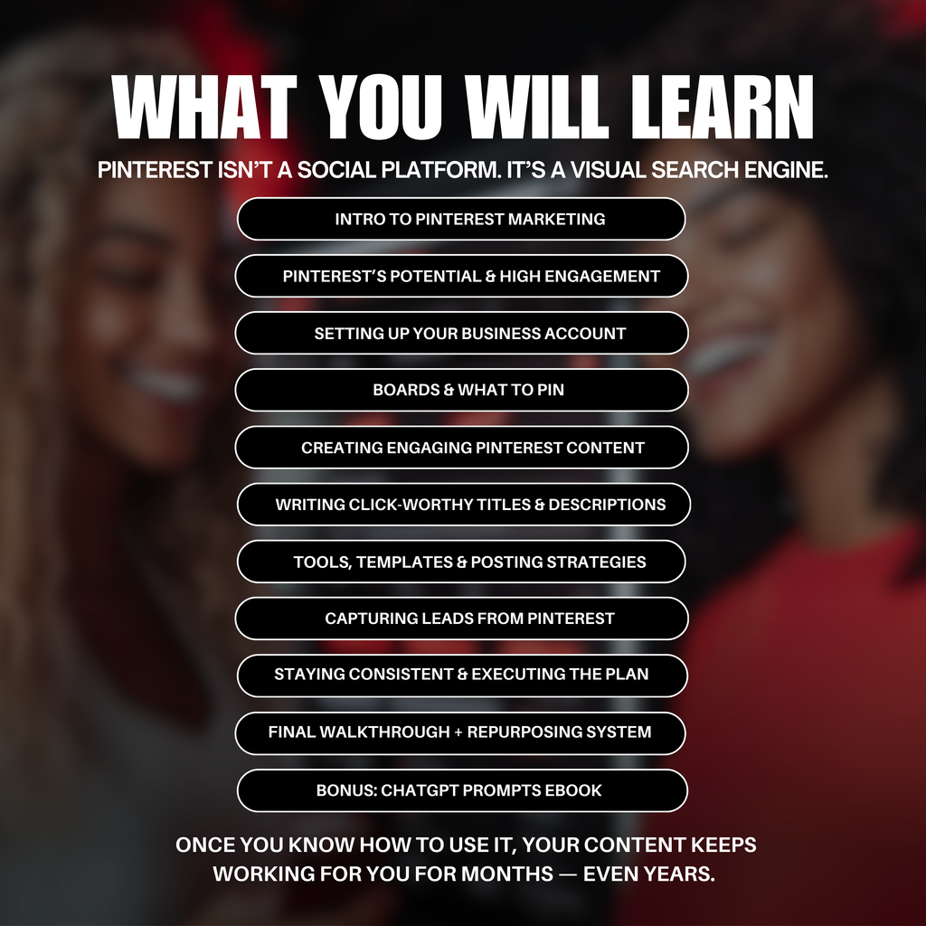 Pinterest Marketing Course | Grow Traffic & Sales Fast