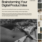 Brainstorming Your Digital Product Idea: Mini Guide for Success