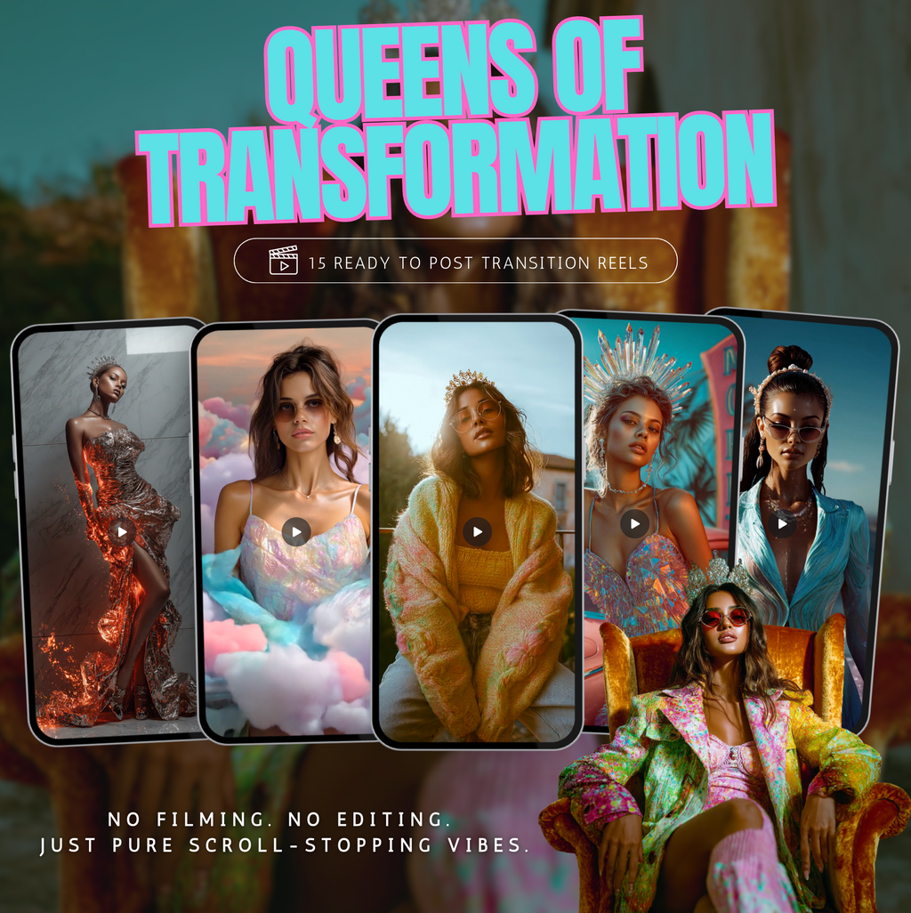 Queens of Transformation Reels Pack