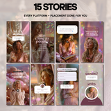 A fully custom Shopify store, products, social media content and SEO.. done for you.