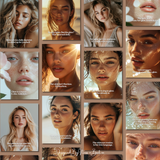 Skincare Beauty Instagram Quote Bundle