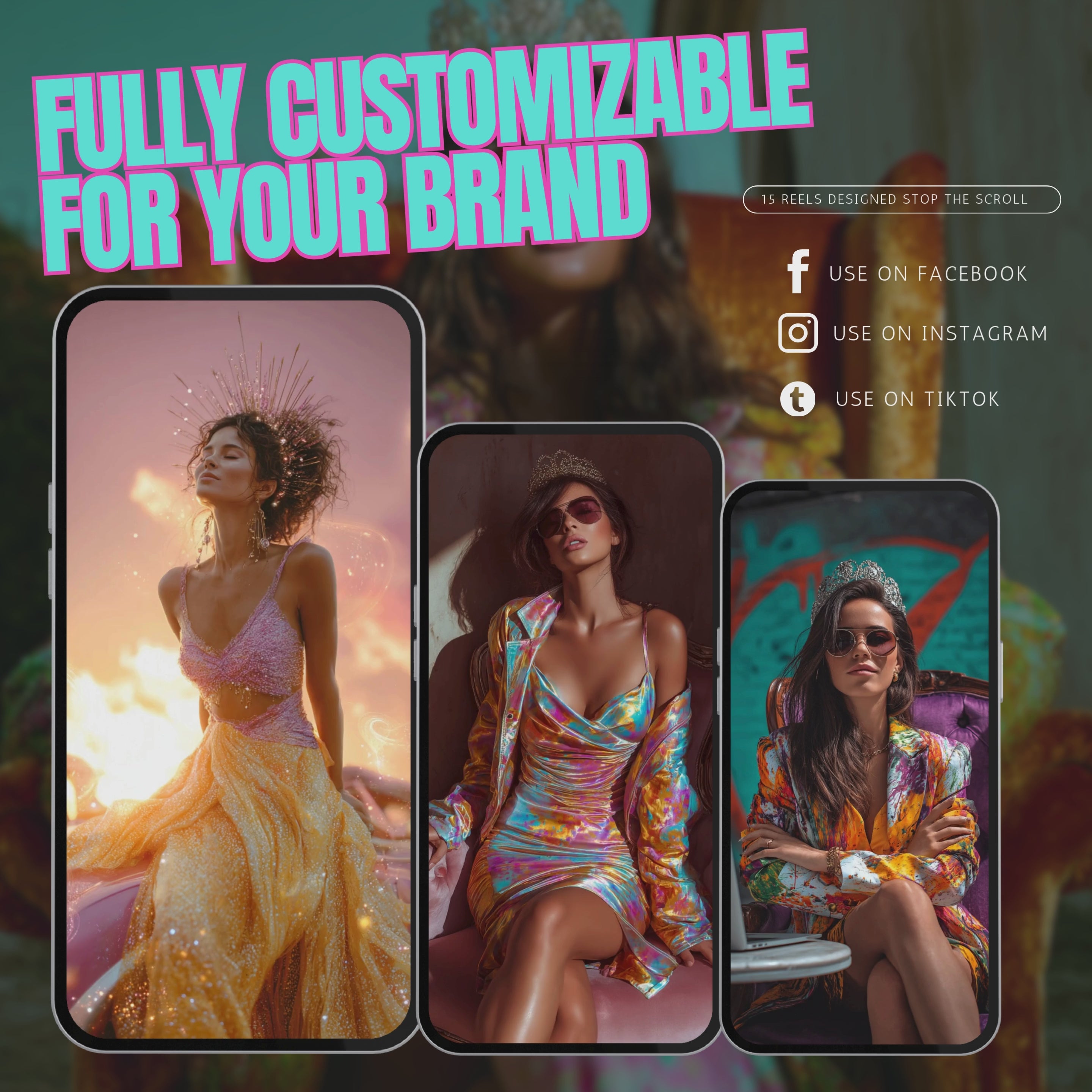 Queens of Transformation Reels Pack